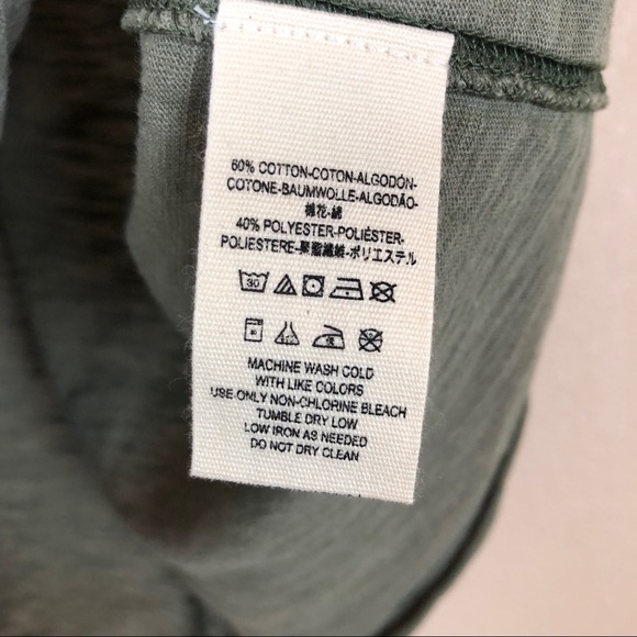 free people • we the free clare tee in green - Picture 7 of 7